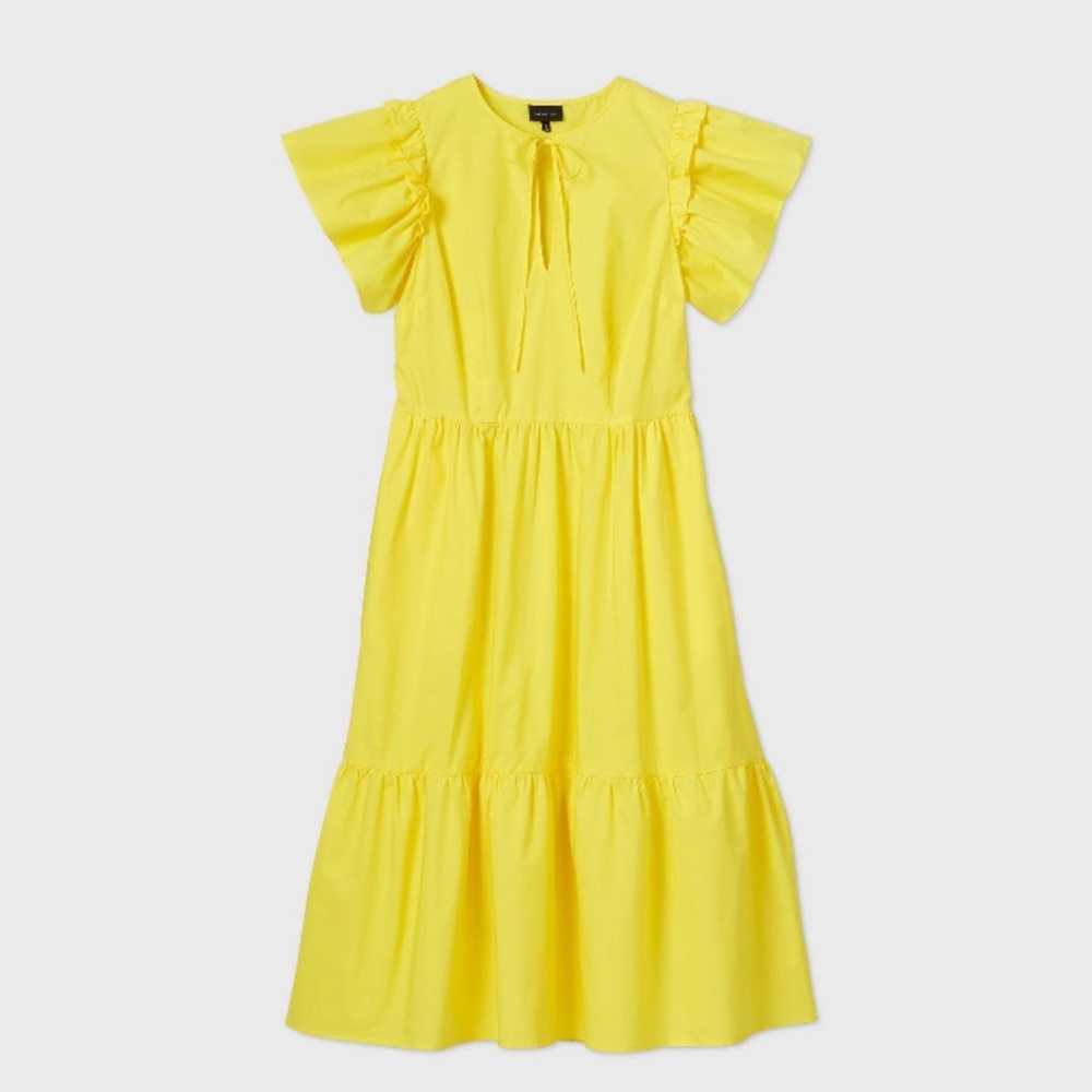 Bell Short Sleeve Dress
